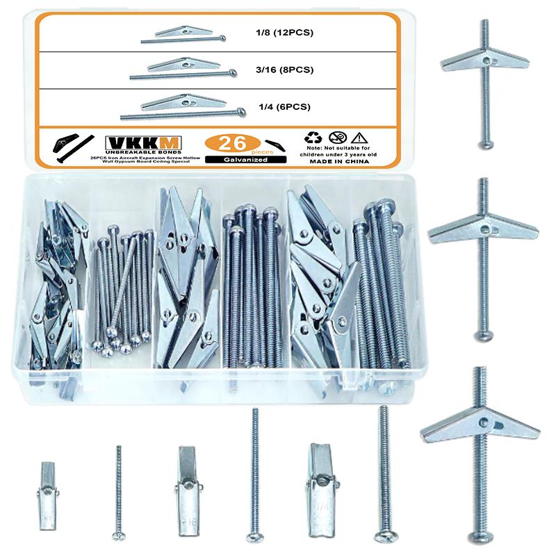 

Комплект из 26 железных винтов для расширения самолета