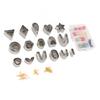 Polymer Clay Cutters Set 126 Pcs Clay Cutters Earring Hook Ear Studs Polymer Clay Earring Kit for DIY Jewelry Making