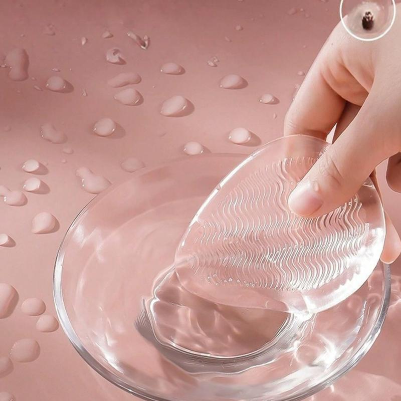 1pair Women's Half Size Shoe Inserts, Anti-Slip Breathable Sweat-Absorbing Foot Pads