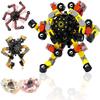 4PC Cool Fidget Spinning Top Focus Toy with Transformable Chain Mechanical Spiral Twister