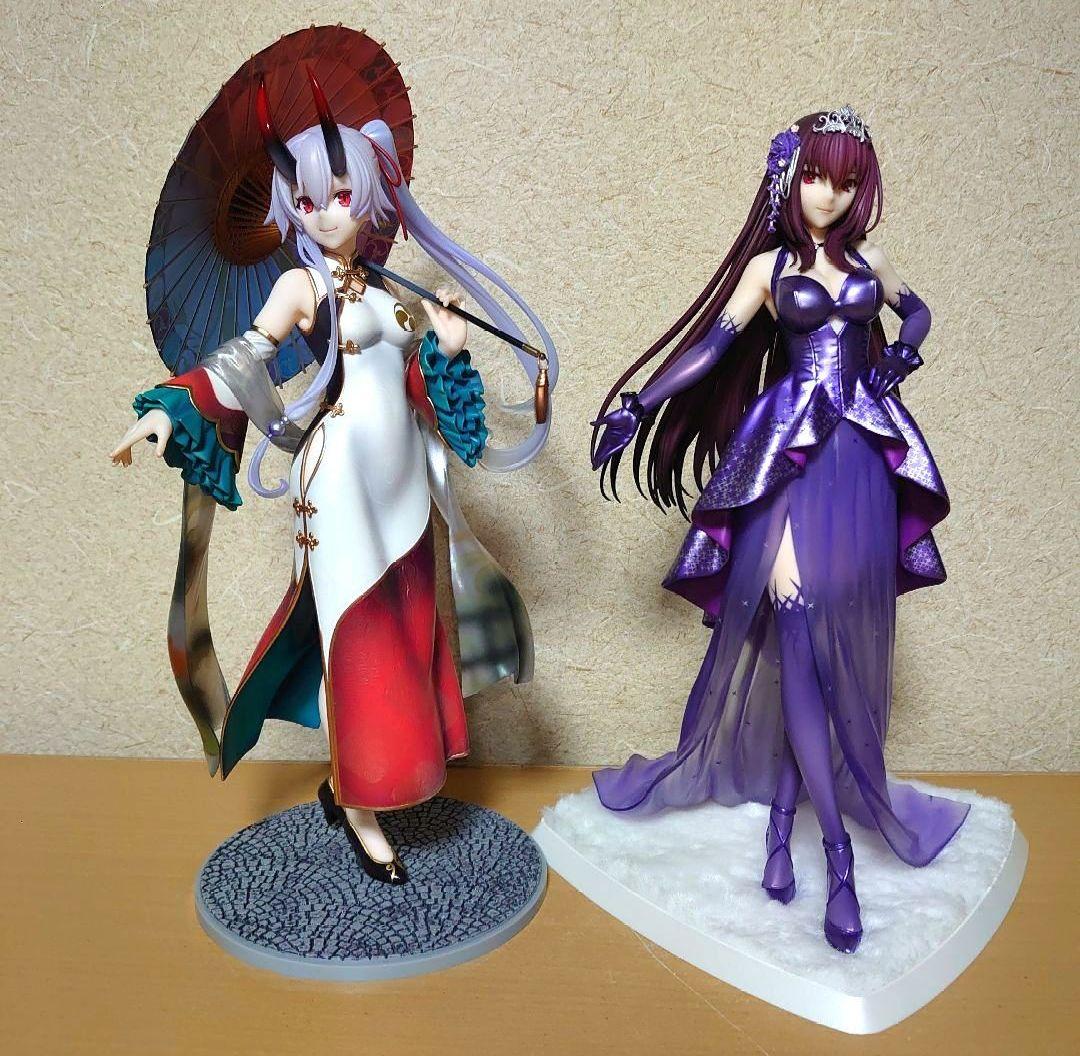 

[USED] FGO Archer Tomoe Gozen Heroic Spirit Travel Outfit Lancer Scathach Heroic Spirit Formal Outfit 1/7