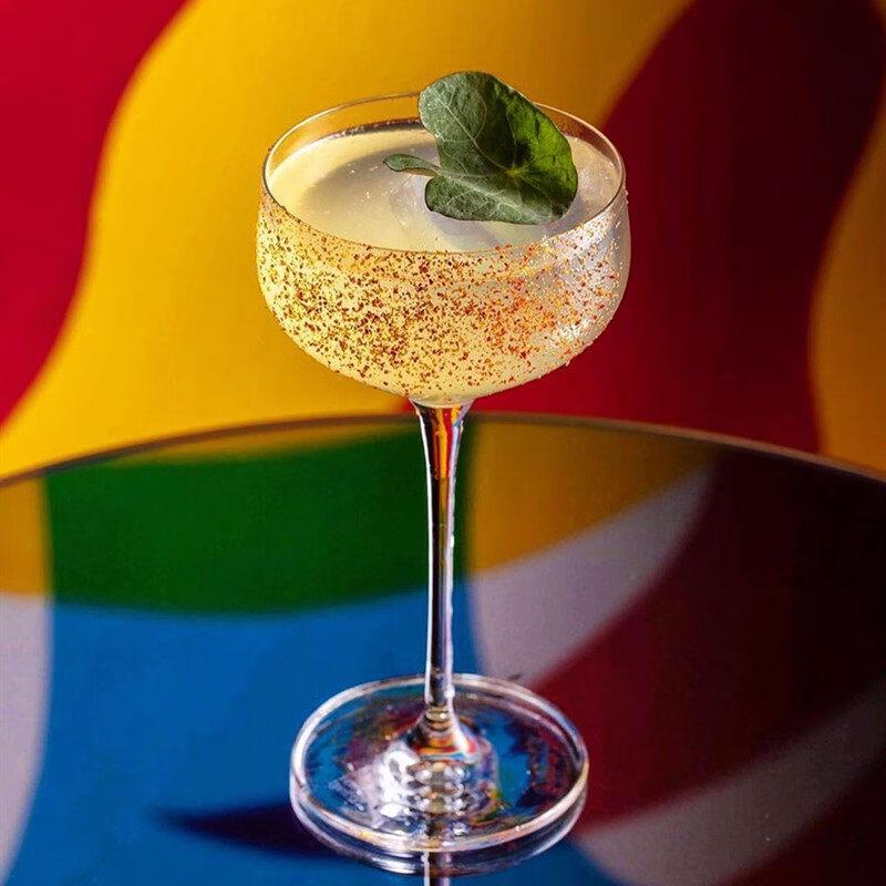 ZISIZ Japanese Handmade Crystal Cocktail Glass
