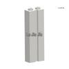 50G Min Order: Compatible MOC Building Blocks, High-Quality 88393, 1x2-5 Slotted Square Brick
