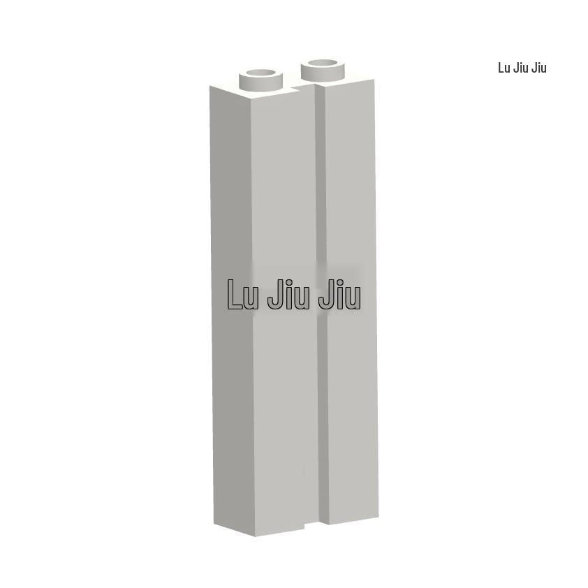 50G Min Order: Compatible MOC Building Blocks, High-Quality 88393, 1x2-5 Slotted Square Brick