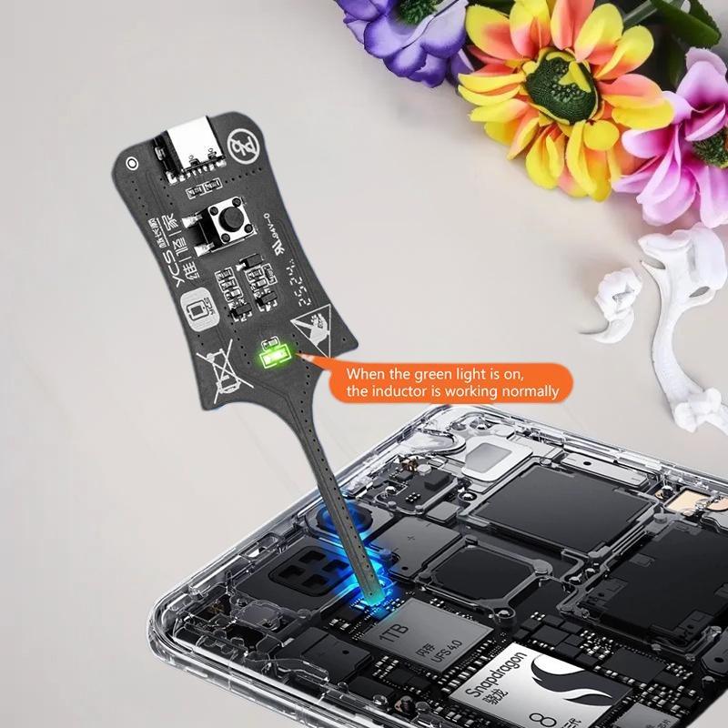[JN] Motherboard Coil Tester Inductor Detector Tool For PC Repair Electromagnetic Induction Quick Fault Check