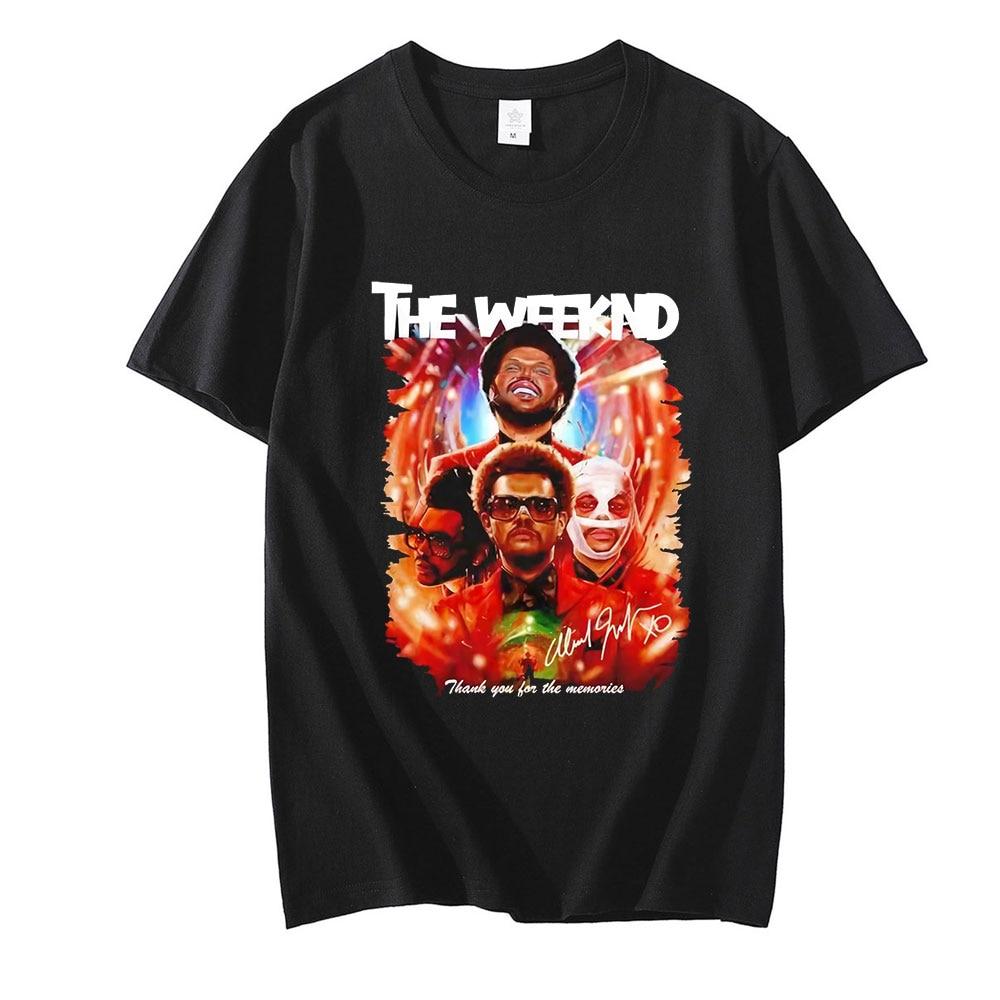 The Weeknd Beauty Behind the Madness Broken Portrait Retro Graphic Unisex Casual TShirt for RB Pop Fans Women And Men Tshirt