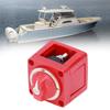 300A Battery Knob Switch Dual Circuit 4 Wires Ignition Protection Removable IP66 Waterproof for Yachts RVs