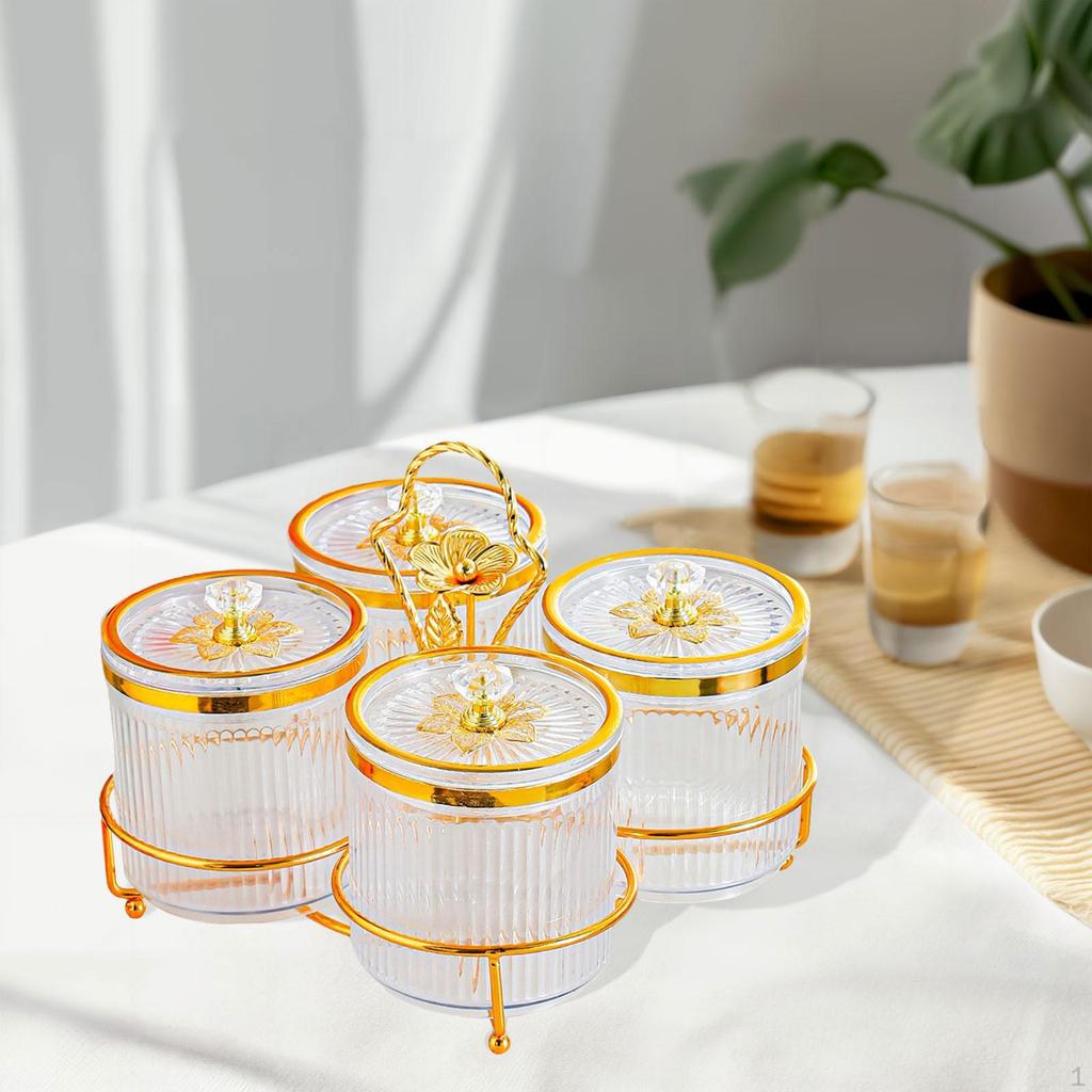 Condiment Bowl, Household Use, Serving Bowls, Snack Platter with Multiple Compartments, Fruit