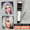 2024 New Silver Gray Natural Hair Dye Cream, Silver Gray Hair Dye, Silver Gray Hair Dye For Dark Hair