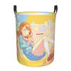 Project SEKAI H-Hatsune M-Miku Laundry Basket Collapsible Clothes Hamper Storage Bin for Living Room