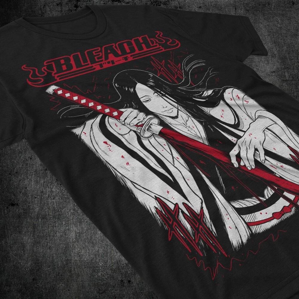Retsu Unohana Tshirt Zaraki Kenpachi Bleach Anime Unisexga Funny Gift TShirt S