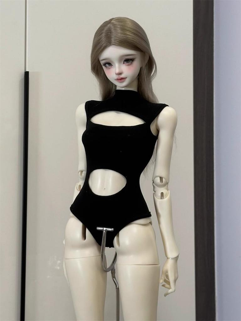 HAMRETHYPPZ BJD Ball Jointed Doll Doll Doll Maid Ball Jointed Doll Sexy Black Sexy Suit and Body Not 1/4 1/6 1/3 Dress, Costume, Outfit, Dress-Up,