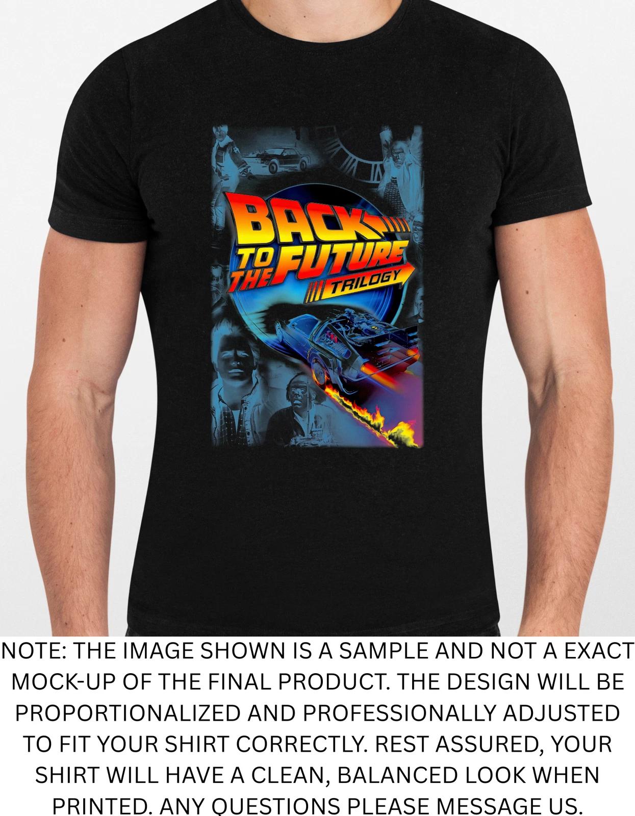 Men s and Women s T-shirts Back To The Future 2 Graphic XXXL