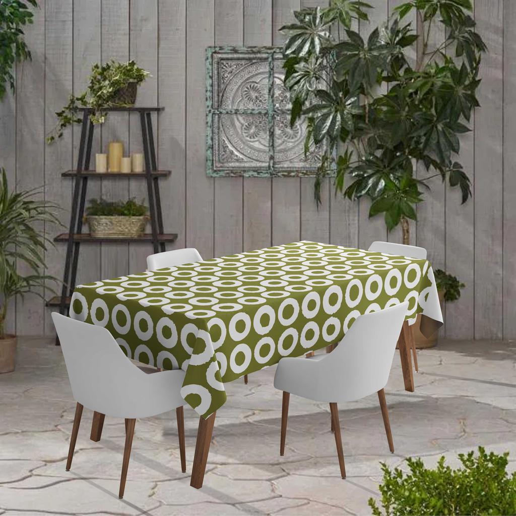 Vargottam Indoor Outdoor  Tablecloth  58x102 Inch  Rectangle  Tablecloth Waterproof Patio  Table  Cloths- Spring Summer  Table