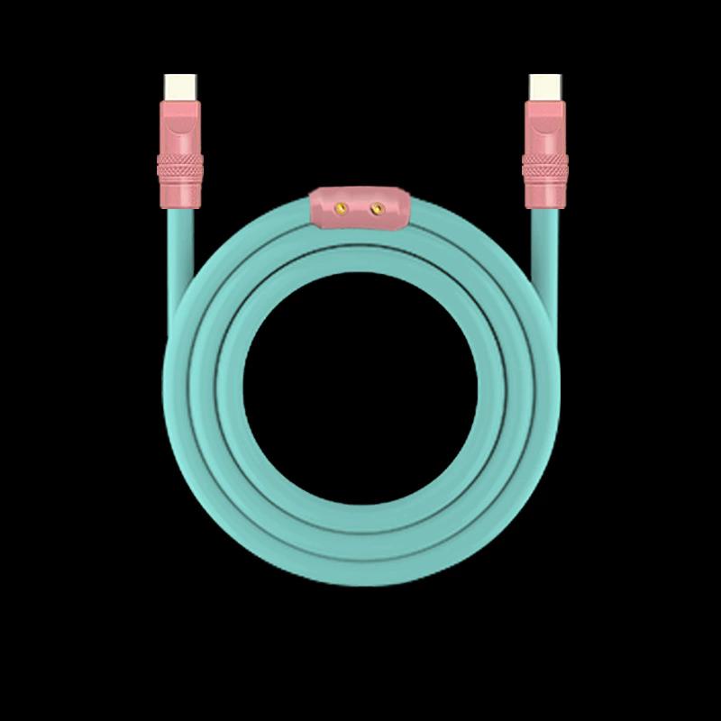 Factory 240W USB C Type-C Mobile Phone Charger Cable Pure Copper Conductor Soft Silicone 5A PD Fast Charging for