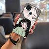 Back Cover Cartoon Phone Case For ZTE Blade 20 Couple TPU Durable Waterproof Anti-dust Shockproof Anti-knock Protective