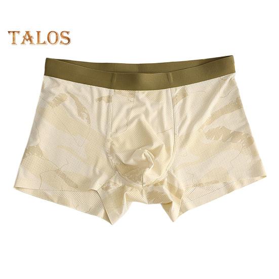 

Мужские трусы-боксеры, однотонные U-образные шорты, эластичные, средней талии, 3D-крой, облегающие, высокоэластичные трусы, повседневная одежда XL жёлтый