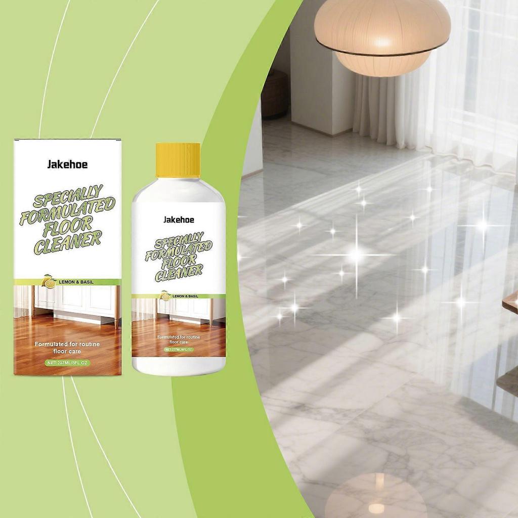 Citrus Scent Floor Cleaner Liquid, Quick-Drying Multi-Surface Cleaner for Hardwood, Laminate, Vinyl