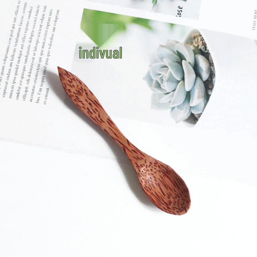 Natural Coconut Bowl Set: Coconut Shell Bowl with Coconut Wood Spoon and Fork for Fruit, Smoothies, and Salads