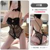 Sexy Lingerie Suspender Lace Passion Open Gear Free Sexy Tease Temptation Bow Onesie Set 7