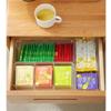 Transparent Tea Bag Organizer 22*8.5*5.5 CM Sort and Organize Storage Shelves  Living Room