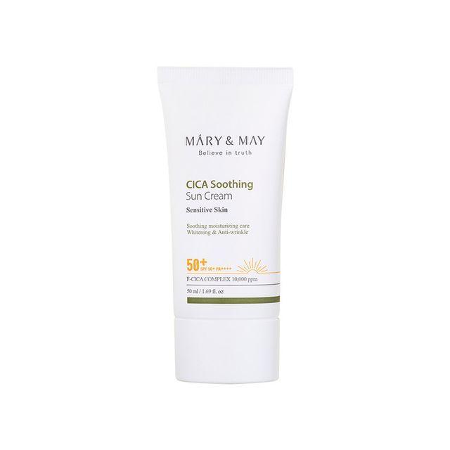 Mary&May Cica Успокаивающий солнцезащитный крем 50ml