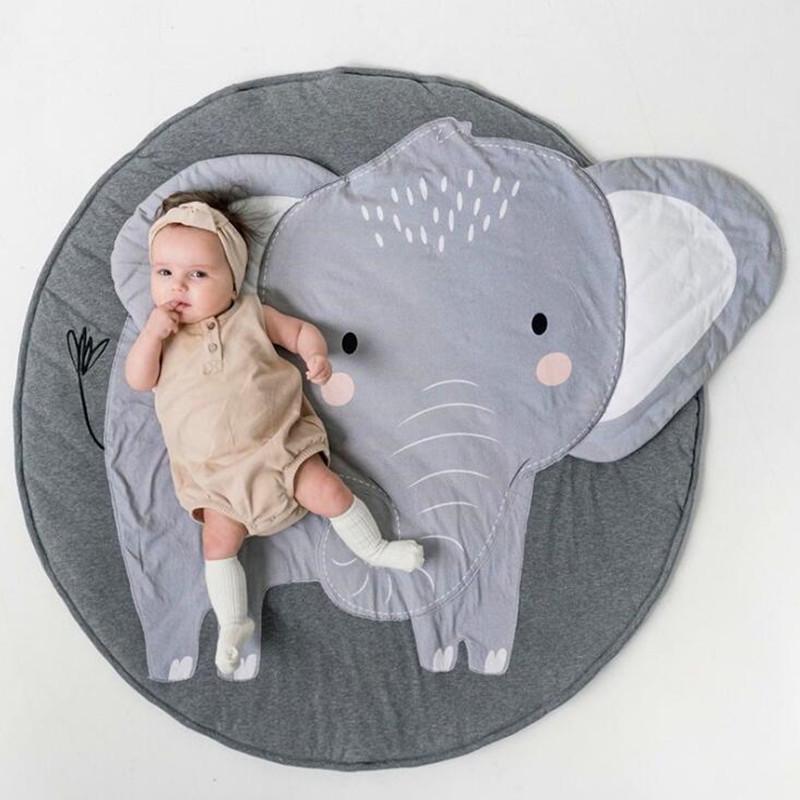 Round 3D Animal Play Mat & Baby Crawling Blanket – 21 Designs