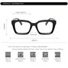 Fashion PC Anti-UV Blue Rays Glasses Ultra-light Solid Color Computer Goggles Square Flat Mirror Eyewear Women