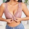 Bras for Women Comfortable Breathable Tops No Steel Ring Printed Bra Push Up Bra Gathering Large Size Lingerie Brassiere