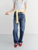 Deonseuteu Relaxed Summer Denim Pants_Udpa6B223_Classic Blue