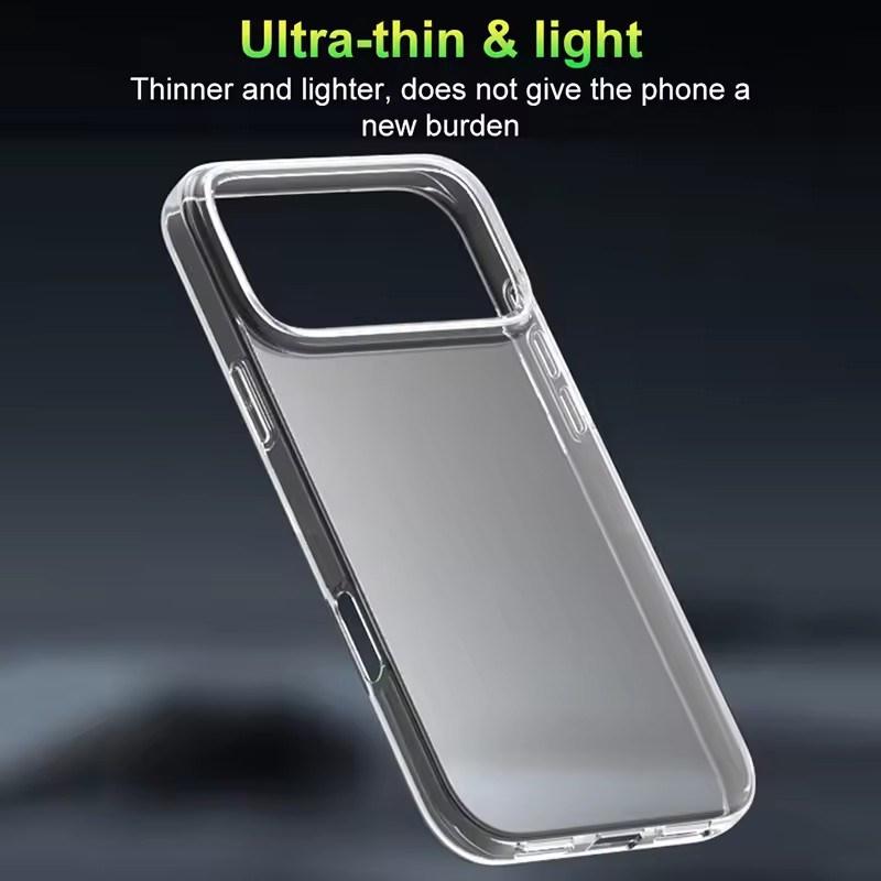 Transparente Weiche Silikon TPU Handyhülle Für iPhone 17 Pro Max 17Air 16E 15 14 13 12 11 Xs XR Max 7/8 Plus Mini Ultradünne Klare Stoßfeste Hüllen