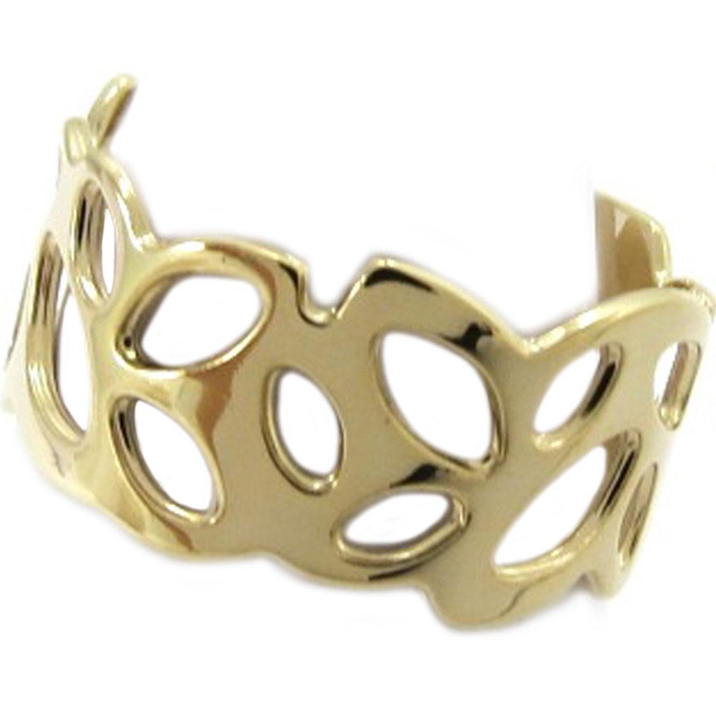 Inel „Coregrafie” placat cu aur