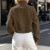 Women's Zip Up Hoodie Loose Fit Long Sleeve Sweatshirt with Pockets Casual Fall Winter Jacket