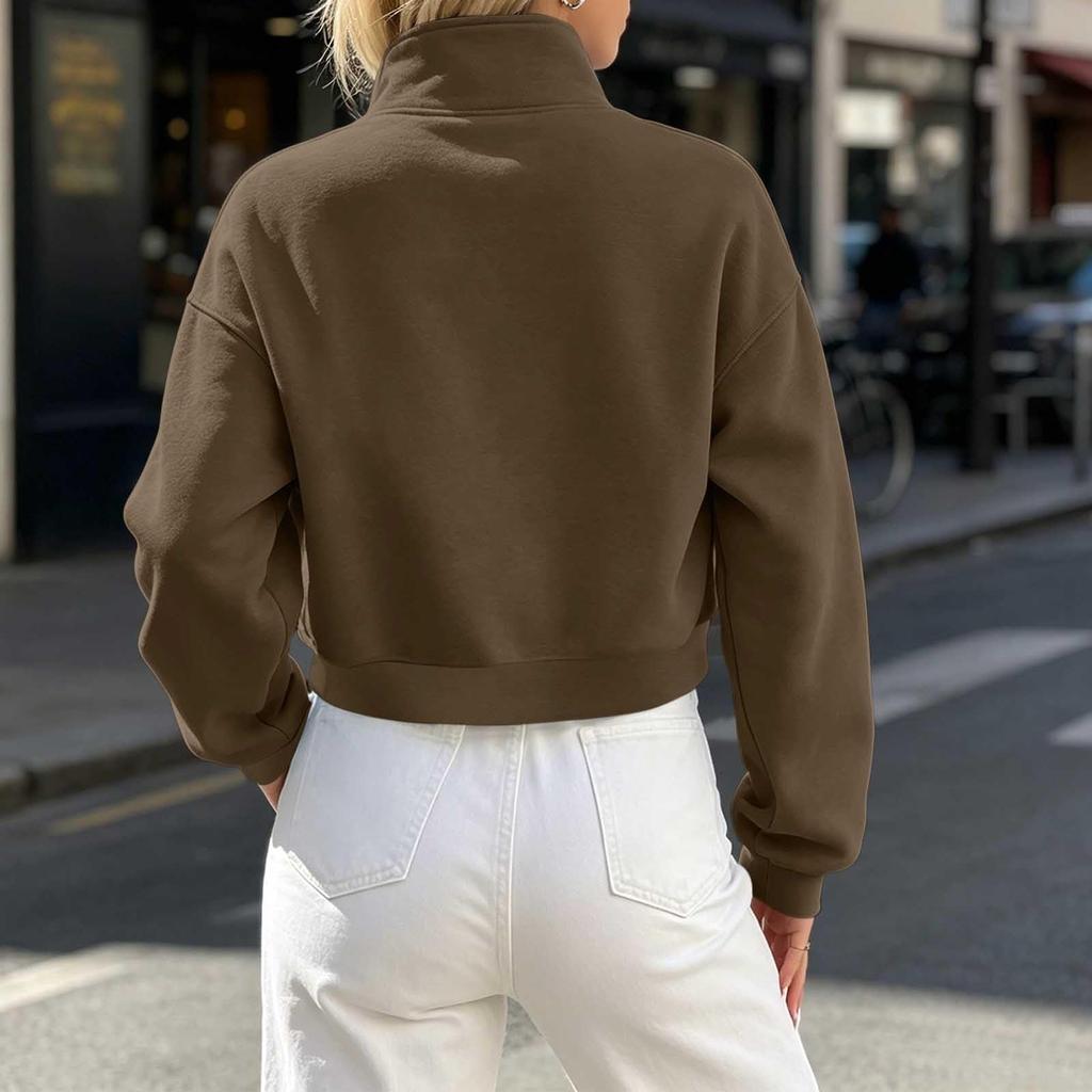 Women's Zip Up Hoodie Loose Fit Long Sleeve Sweatshirt with Pockets Casual Fall Winter Jacket