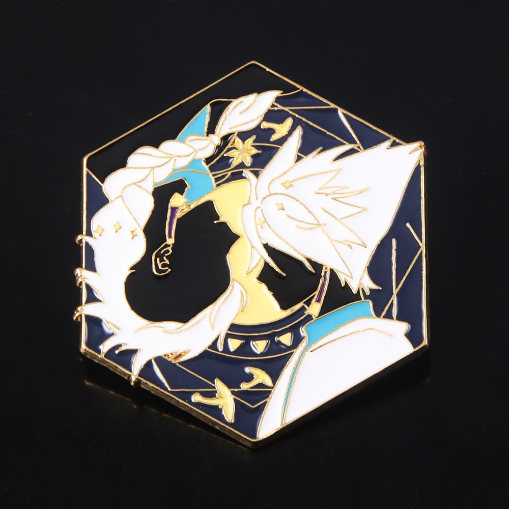 Spiel Himmel:Children of Light Kollektion Metall Emaille Abzeichen Knopf Anstecknadel Anstecker Rucksack Pin Zubehör