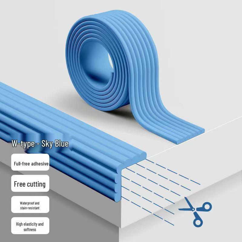 Soft Edge Anti-Collision Foam Protector Strip for Corners and Walls