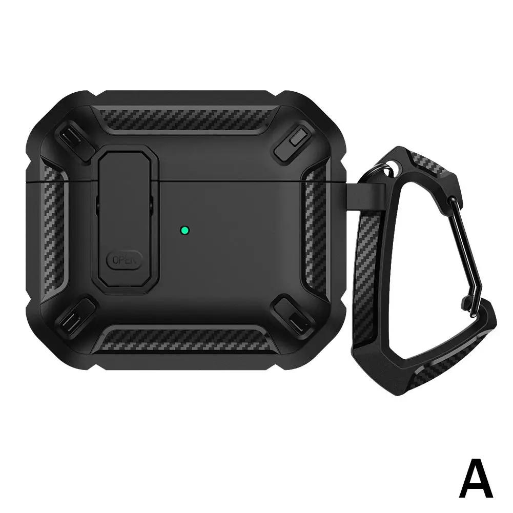 Skyddsfodral för Airpods 4 Fodral Lyxigt Hörlursfodral för Apple Airpods4 Air Pods Pro Stötsäkert Hölje med Krok