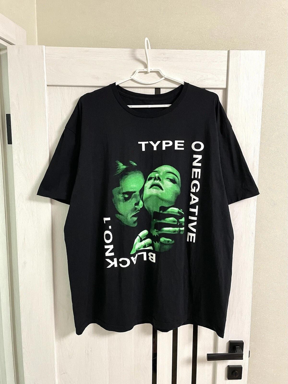 

Type O Negative Black No. 1 Vintage Style Y2K Metal Band Men Women Summer Casual Crew Neck Cotton Tee S