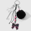Braided Rope Keychain Bag Charms Handbag Hanging Ornament Bag Accessories Backpack Pendant Charm for Women Girls Gifts