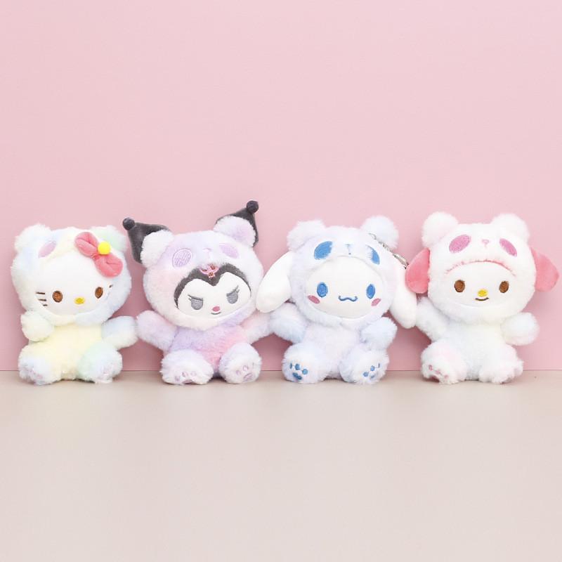 Peluche Morbidissimo Sanrio Kuromi Animale di Peluche Bambola Cinnamoroll Perfetto Per Regali