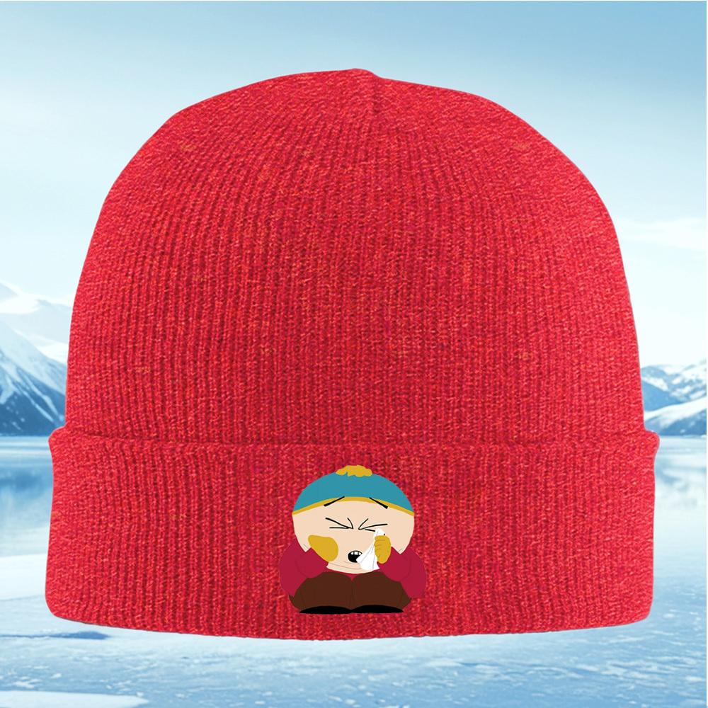 Crying Cartman with tissue Men Women Unisex Knitted Hat Beanie Pullover Cap Winter Thermal Warm Christmas Outdoor Cycling Hiking