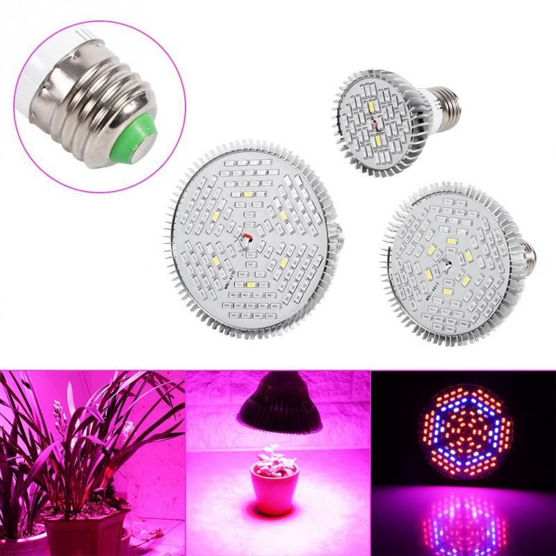 Buy 1pc 30W 50W 80W Full Spectrum E27 LED Plant Grow Lamps Horticulture ...