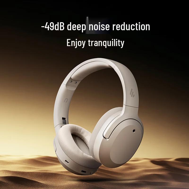 Edifier W820NB Gold Hi-Res Active Noise Cancelling Bluetooth Headphones
