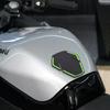LEDISHUN Tank Pad Compatible with Kawasaki Eliminator/SE (24) ELIMINATOR400 Z E-1 Ninja E-1 (2024MY-) Putt (Fuel Tank) (White)