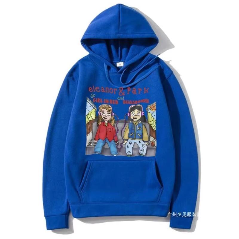 2025 Men's Autumn and Winter New Cartoon Circus Print Adult Sweatshirts for Men and Women Long Sleeve Outdoor Casual Fashion