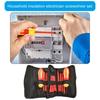 Home Repair Tool Set Comfortable Handle 18Piece Insulated Electrician Screwdriver Kit for Safe Use Household Maintenance