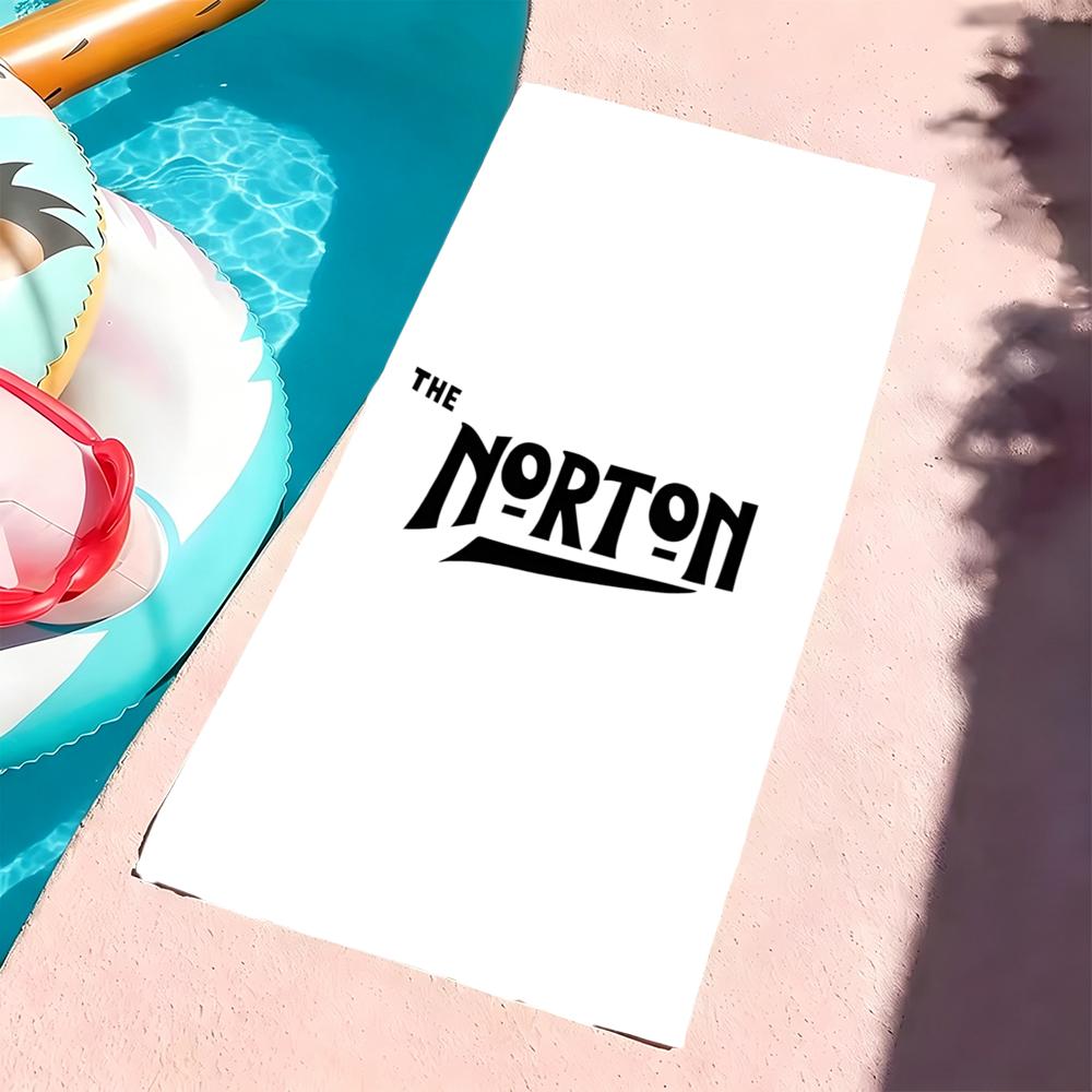 N-Norton Motorcycles-S Towel Microfiber Beach Towel, Quick-Dry, Sand-Free, Ultra-Fine Fiber, Super Soft.