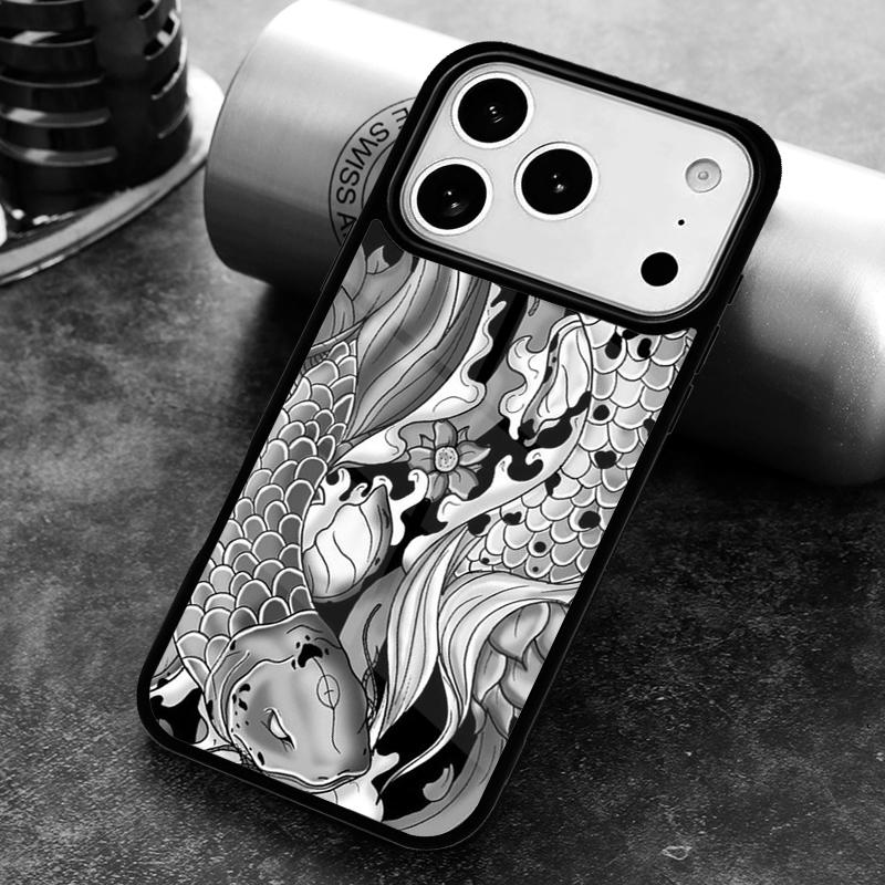 Fishing Box Hunting animal and fishing man Phone Case for iPhone 17 16 15 Pro Max Air 14 13 12 11 Plus Shockproof Cover