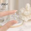 Brooch Pin with Invisible Safety Buckle, Star Shape Lapel Cubic Scratch Resistant Zirconia Rhinestone Accent, for Suits Shirts Wedding Formal