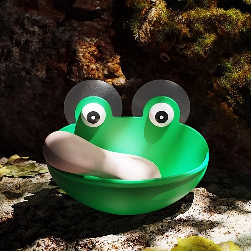 1pc Suction Cup Frog Soap Dish - Soap Box - Creative Design - Little Frog Soap Holder - Soap - High Aesthetic - Soap Rack